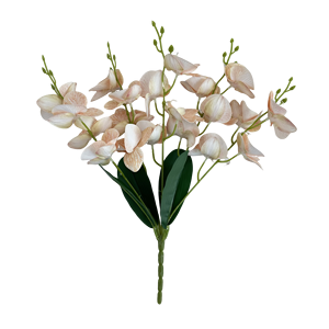 QYYM-269 высокого качества ручной работы шелкография цветок бутон маленькие орхидеи для свадьбы китайский Новый год офисный Декор аксессуар - Product Image 5