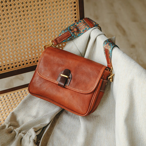 Women's Genuine Leather <b>Mini</b> Square <b>Bag</b> Brown Coffee <b>Black</b> Cover Type Portable Everyday Outfits Summer 2023 - Product Image 4