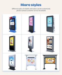<span class=keywords><strong>Display</strong></span> digitale da 65 pollici per segnaletica digitale esterna da 75 pollici per esterni Digital Signage stazione di servizio - Product Image 2