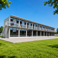 Maisons conteneurs miniatures haut de gamme, maisons modulaires compactes modernes pour hôtels, cuisines, salles de bain, logements pour petits espaces, locations de vacances