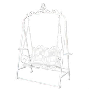 Dubbele Leisure Ijzer Schommelstoel Swing Indoor Fitness Outdoor Sport Fabriek Directe Verkoop Metalen Zweefvliegtuig - Product Image 1