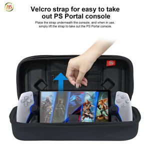 <span class=keywords><strong>Set</strong></span> di Protezione 5 in 1 con Borsa Portatile in EVA per PS5 Portal, Include Custodia Protettiva in TPU, Pellicola Temperata e Kit Copri-Joystick JYS-P5195 - Product Image 4