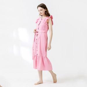 Las mujeres de moda casual al por mayor señoras de manga larga, Vestidos - Product Image 2
