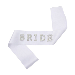 <span class=keywords><strong>Serre</strong></span>-tête de mariée en métal avec inscription BRIDE pour fête de <span class=keywords><strong>mariage</strong></span>, ensemble BRIDE - Product Image 6