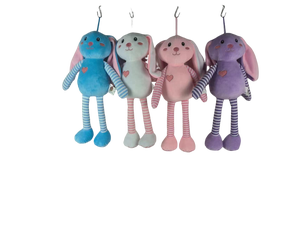 All'ingrosso 21CM di peluche con le lunghe zampe di coniglio personalizzato simpatici animali di peluche pelosi con ripieno di cotone PP - Product Image 2