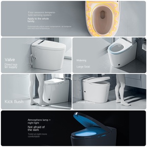 Inodoro Inteligente Godeto K11 Plugfree Light con Control Remoto, S-Trap, sin Agua, con Restricción de Presión, Cerámico, 3 Años de Garantía - Product Image 4