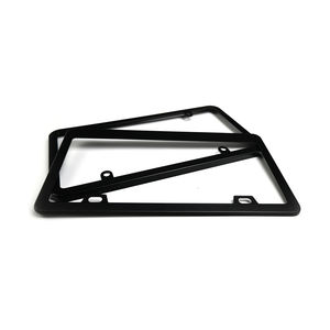 Cadre de plaque d'immatriculation de voiture vierge en plastique de sublimation de logo personnalisé en gros pour la taille américaine standard - Product Image 4