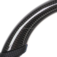 Volant en fibre de carbone compatible avec BMW CS M3 M4 M5 M6 X3 X4 X5 X6 X7 X8 G01 G12 G20 G29 G30 G35 G37 G80 G82 M340i