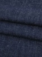 Tissu tricoté en coton biologique en lin chanvre certifié usine 55% chanvre/45% tissu en coton biologique