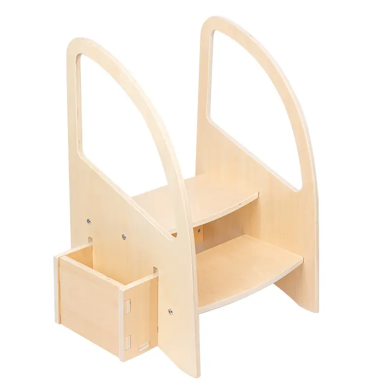 Novedades juguetes para bebés de 2 a 4 años, artesanías de madera, torre de aprendizaje, almacenamiento, taburete de escalada, juguete educativo para niños