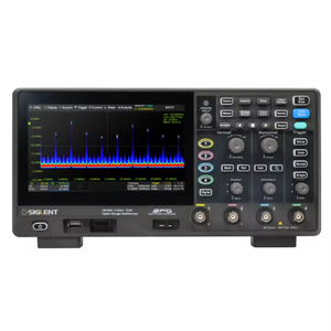 ออสซิลโลสโคปแบบพกพา SIGLENT SDS824 ดิจิตอล 12 บิต 2GS/s การสุ่มตัวอย่าง 2-4 ช่องสัญญาณ แบนด์วิดท์ 200MHz หน้าจอสัมผัส TFT LCD ขนาด 7 นิ้ว - Product Image 1