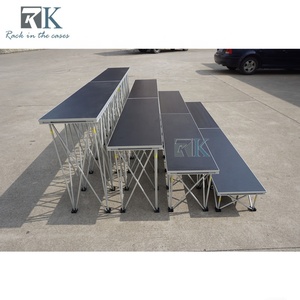 Scène de chorale pour spectacles scolaires, installation rapide, scène pliante surélevée - Product Image 4