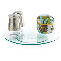 30-60 cm gehärtetes Glas Rotierendes Lazy Susan Turntable Plate Sicherheits glas