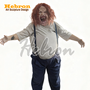 Costumi personalizzati per personaggi <span class=keywords><strong>horror</strong></span> di case infestate e escape room, set di abiti indossabili per cosplay. - Product Image 2