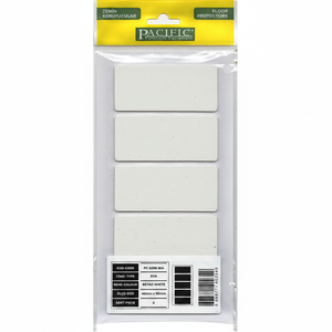 Almohadillas Autoadhesivas de EVA Blancas de 40x90mm para Patas de Muebles, Protección para el Suelo - Product Image 2