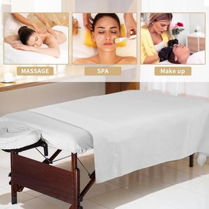 Ensemble <span class=keywords><strong>de</strong></span> 4 feuilles <span class=keywords><strong>de</strong></span> <span class=keywords><strong>table</strong></span> <span class=keywords><strong>de</strong></span> <span class=keywords><strong>massage</strong></span> en microfibre <span class=keywords><strong>de</strong></span> qualité supérieure ensemble <span class=keywords><strong>de</strong></span> 3 pièces avec <span class=keywords><strong>housse</strong></span> <span class=keywords><strong>de</strong></span> <span class=keywords><strong>table</strong></span> ajustée blanche <span class=keywords><strong>housse</strong></span> <span class=keywords><strong>de</strong></span> repose-visage et taie d'oreiller - Product Image 5