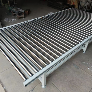 Taşıma dağıtım merkezleri için ağır karbon çelik otomatik güç makaralı konveyör yerçekimi makaralı konveyör s - Product Image 2