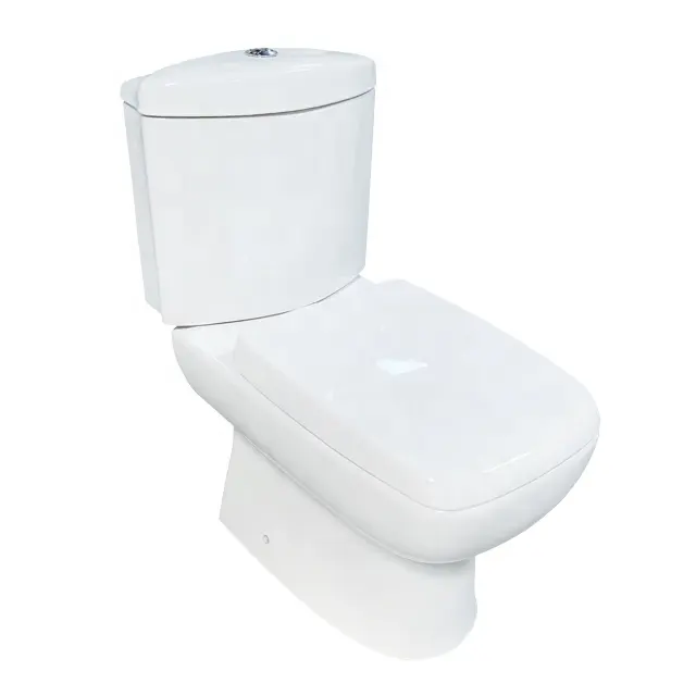 SAIRI OEM CE bonne qualité dragon d'or twyford salle de bains lavabo chaozhou céramique carré toilettes deux pièces