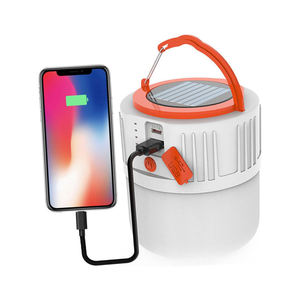 Lámpara Solar LED para Camping, Bombilla Recargable por USB, Lámpara para Tienda de Campaña, Barbacoa, Senderismo, Luces de Emergencia Portátiles 80 - Product Image 1