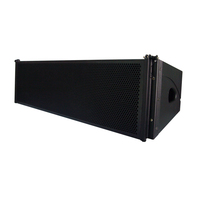 Sistema de Sonido Profesional para Altavoces en Vivo, Caja de Altavoces de Dos Vías con Doble Woofer de 8 Pulgadas LA-8, Impedancia de 4/8 Ohmios, Resistente al Agua, Potencia de Salida de 400W, para Uso en Escenarios