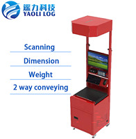 Système de tri de colis DWS pour le tri de petits colis avec scanner, balance et collecte de données intégrés pour entrepôt logistique