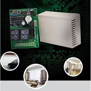 Récepteur 2 canaux 433 MHz avec 2 télécommandes pour les systèmes d'automatisation de la maison intelligente - Product Image 3