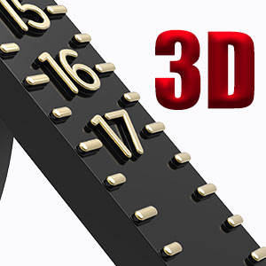 Reusable Finger Size Gauge Korea Stick <strong>Ring</strong> Sizer Plastic Custom Logo <strong>Uk</strong> <strong>Men</strong> Measuring Set Wrap Around Finger Adjustable Tool - Product Image 4