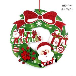 2025 Hot Selling Christmas Decorations <b>DIY</b> Wreath <b>Kits</b> & Handmade Pendants for Trees, Hotels & Stores - Product Image 6