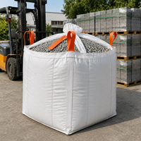 Sac de stockage FIBC géant en polypropylène tissé (PP) pour déchets de construction, aménagement paysager et jardinage, 6 et 3 yards, avec impression gratuite