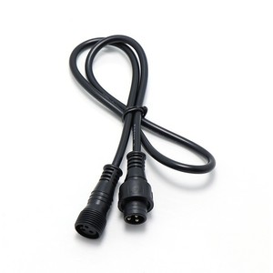 M19 <b>Waterproof</b> 3-Core Power <b>Cable</b> Assembly Male And Female Connector Outdoor Use - Product Image 2