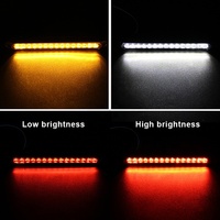 Feu arrière à LED 15 LED 10 pouces 12V-24V, feu stop arrière, clignotant, feu de recul pour voiture, remorque, camion