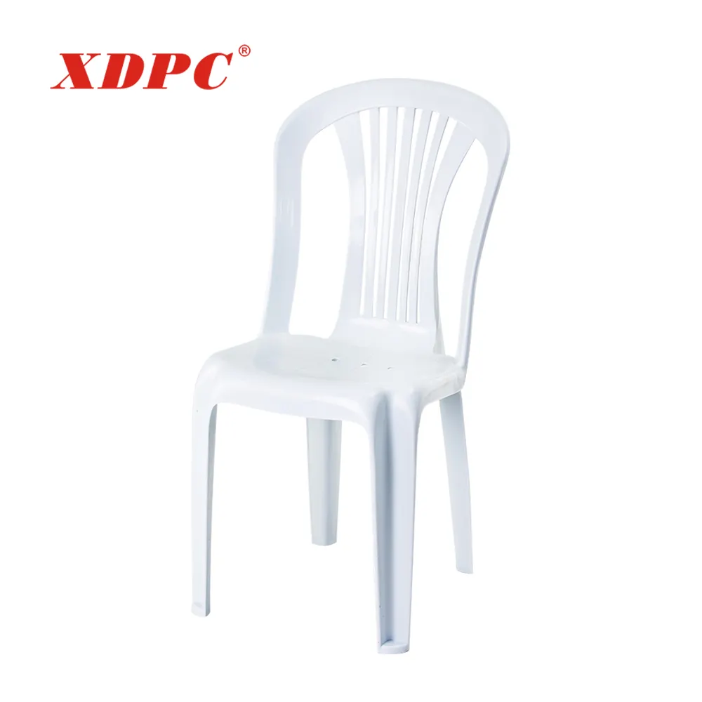 Chaises d'extérieur en plastique, sans bras, couleurs, pour restaurant, café, bon marché, chinois,
