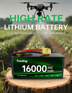 Grosir Baterai Lithium Ion Lipo 14.8V 25C 16000mah 4S Paket Baterai Lipo 15.2V 4S untuk Drone Baterai Isi Ulang - Product Image 2