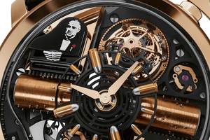 ซุปเปอร์เจค็อบ มาสเตอร์ มิวสิค โกด์ วอทช์ สายหนัง กลไกการเคลื่อนที่อัตโนมัติ ไม่มีฟังก์ชั่นเพลงในขณะนี้ - Product Image 4