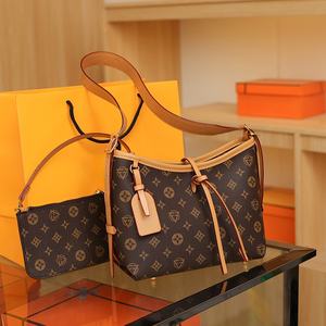 Bolso Tote de Marca Reconocida para Mujer, Modelo 2025, Bolso de Compras de Tela Estampada, Bolso de Hombro de Lona Lujoso para Madre e Hija, Color Marrón - Product Image 1