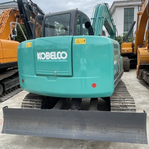 Excavadora Usada KOBELCO SK75 de 7.5 Toneladas, Excavadora Hidráulica de Orugas, Maquinaria de Construcción - Product Image 4
