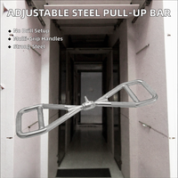 Barre de traction universelle robuste en acier pour portillon, sans perçage, réglable, multi-poignées, pour tractions et exercices à domicile, vente en gros d'usine, OEM Jiangsu