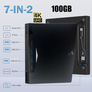 Lecteurs <span class=keywords><strong>Blu</strong></span>-<span class=keywords><strong>ray</strong></span> externes <span class=keywords><strong>4K</strong></span>, graveur <span class=keywords><strong>Blu</strong></span>-<span class=keywords><strong>ray</strong></span> portable USB 3.0 Type-C, <span class=keywords><strong>lecteur</strong></span> UHD BD avec port SD/TF, graveur CD/<span class=keywords><strong>DVD</strong></span> R/W, <span class=keywords><strong>lecteur</strong></span> <span class=keywords><strong>Blu</strong></span>-<span class=keywords><strong>ray</strong></span> <span class=keywords><strong>3D</strong></span> - Product Image 5