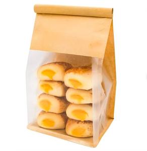 ถุงกระดาษคราฟท์ใส่อาหารสำหรับร้านอาหาร ขนาดตามสั่ง พร้อมพิมพ์โลโก้ - Product Image 6