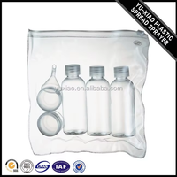Set Botol Perjalanan Mini dengan Logo Kustom dan Pompa Semprot untuk Minyak Esensial, Sampo, Losion, Krim Wajah, Serum Perawatan Kulit & Penggunaan Kosmetik