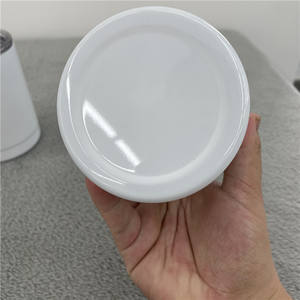 Boule isotherme 10oz en argent thermique, blanc, sublimation, pour bricolage, isolé sous vide, classique, pour impression à chaud - Product Image 3