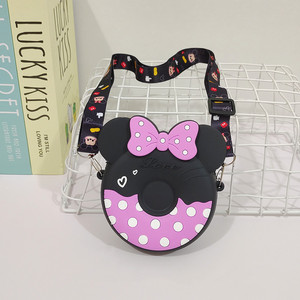 Silikon-Geldbörse Cartoon-Umhängetasche Kinder Mini-Aufbewahrungstasche Münz-Crossbody-Tasche Kindergeburtstags-Geschenk - Product Image 4