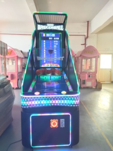 Máquina <span class=keywords><strong>de</strong></span> Baloncesto Playfun con Pantalla LCD Grande, Máquina <span class=keywords><strong>de</strong></span> Juego <span class=keywords><strong>de</strong></span> Aro con Pantalla <span class=keywords><strong>de</strong></span> Video, Tickets para Zona <span class=keywords><strong>de</strong></span> Juegos <span class=keywords><strong>de</strong></span> <span class=keywords><strong>Bar</strong></span> - Product Image 4