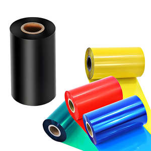 Factory Custom 110X300 Mixed Base Thermal Transfer <strong>Ribbon</strong> 24mm Width Compatible Zebra HP for Brother for EPSON OKI Color <strong>Ribbon</strong> - Product Image 1