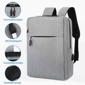 Men's USB-Charging Waterproof Business Casual Laptop <b>Bag</b>-Gift for Wholesale Manufacturer - Product Image 2