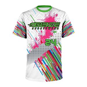 Maglietta sportiva sportiva estiva in poliestere traspirante su misura per Club maglietta da Softball da uomo a squadre - Product Image 1