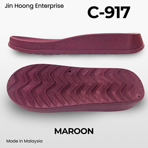 Chaussures Jin Hoong pour femmes C-917 Marron Semelle extérieure en PVC Ultralégère avec semelle intérieure intégrée et design antidérapant léger - Product Image 2