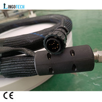 Tuyau PTFE chauffé électriquement de 5/16 pouces (8 mm) - Température de fonctionnement de 60 à 260 °C - Pour la fabrication de colle thermofusible, d'articles d'hygiène et de couches