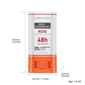 Déodorant en stick corporel parfumé à la lavande, aux agrumes et au citron, sans alcool, baume anti-transpirant, éliminateur d'odeurs, unisexe - Product Image 5