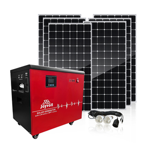 เครื่องกำเนิดไฟฟ้าแบบพกพา 4KW 51.2V โมโนคริสตัลไลน์ซิลิคอน แบตเตอรี่ 8192Wh ระบบออฟกริดออลอินวัน พร้อมตัวควบคุม MPPT รับประกัน 5 ปี - Product Image 2